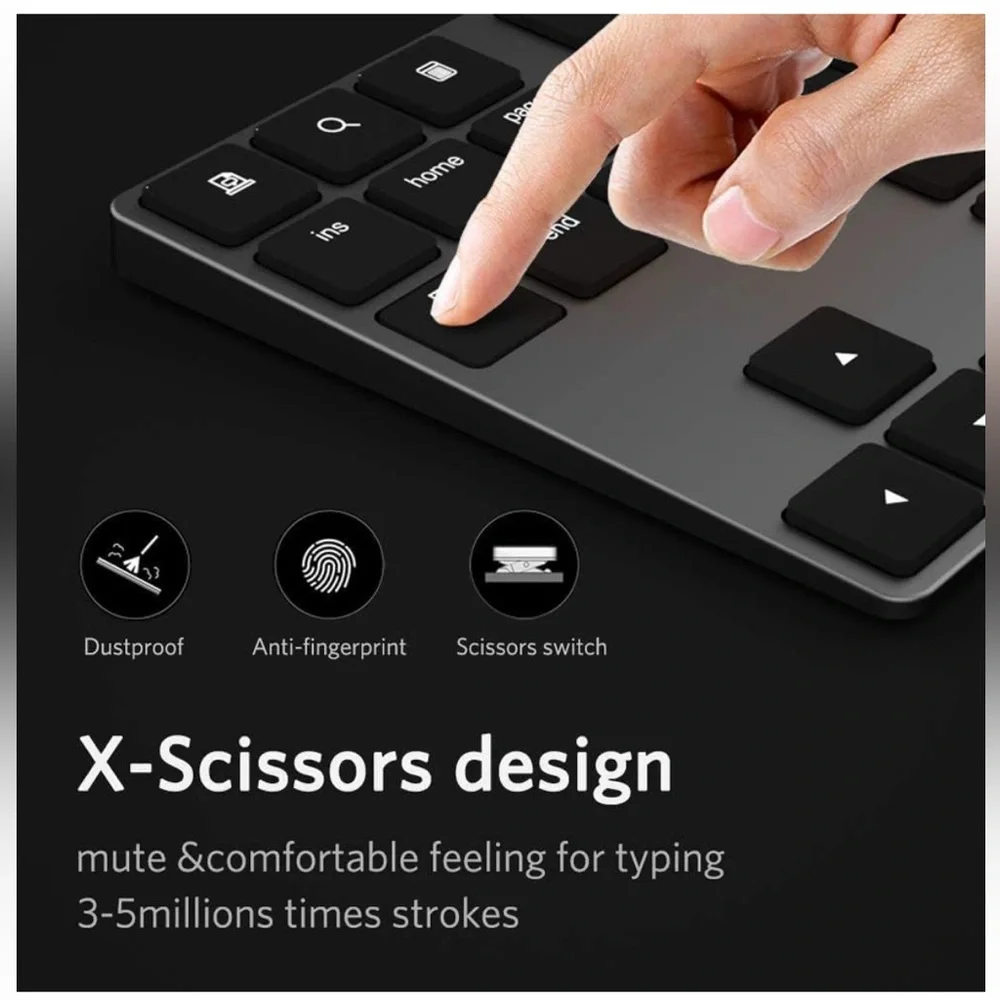 Joyeky Bluetooth Wireless Numeric Keypad,